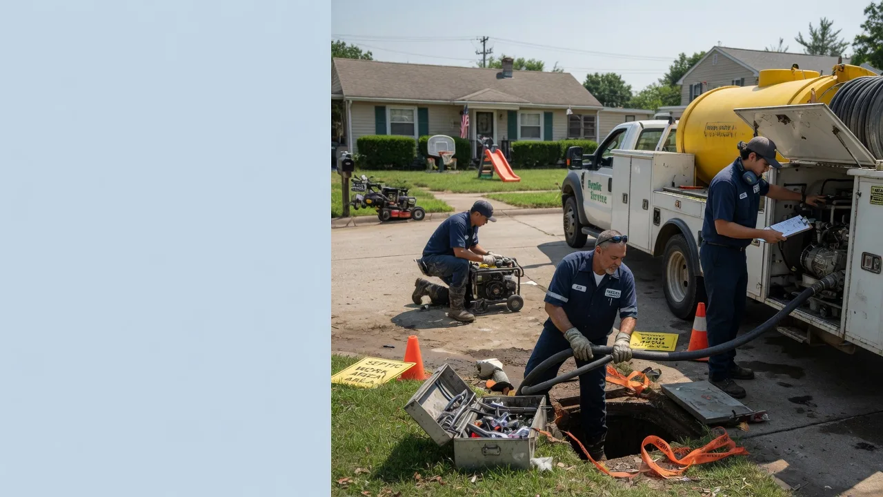 Septic Tank Pumping in Glen Burnie, MD near me